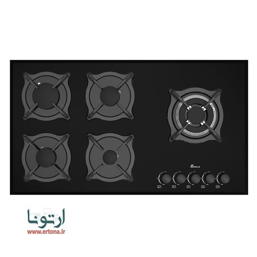 اجاق شیشه‌ای  بیمکث مدل 5097 مشکی